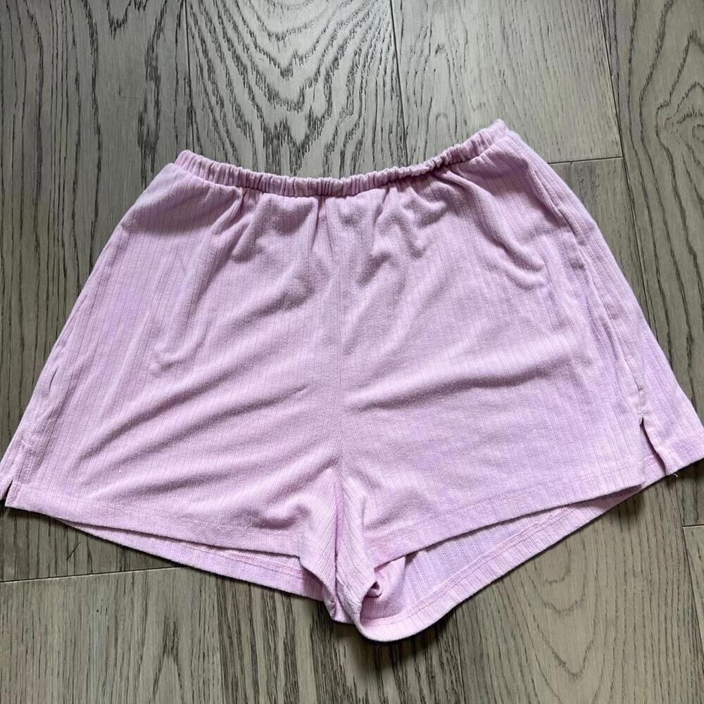 Abercrombie & Fitch Women's Pinkish Purple Pajama Shorts - Picture 1 of 5